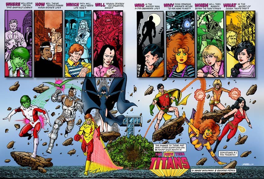 George, along with Marv Wolfman, made the Teen Titans great.