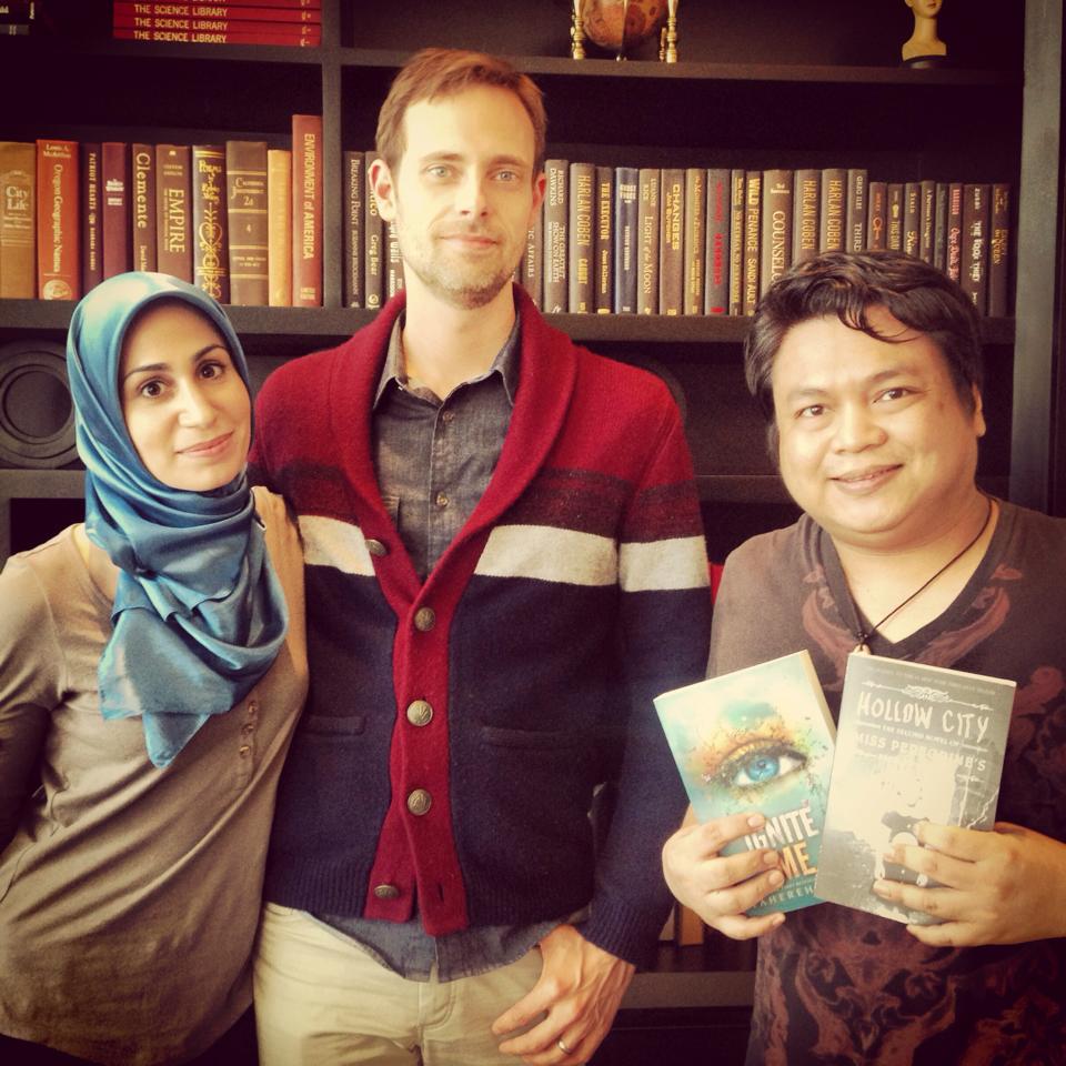 Ransom Riggs, Tahereh Mafi YA Books Power Couple Author