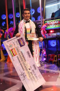 I Am Pogay 2014 Winner John Raspado Photo courtesy of http://www.abs-cbnnews.com